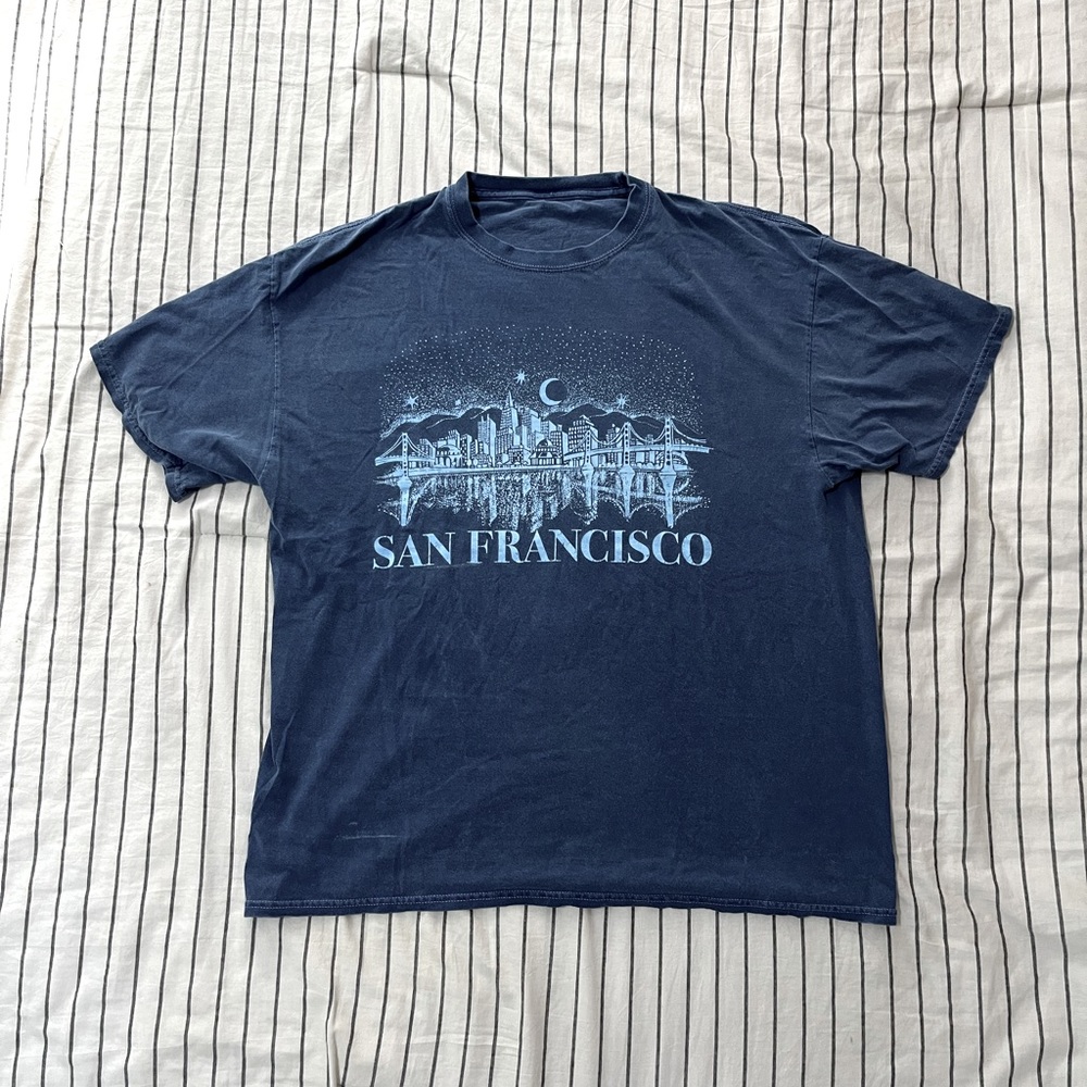 Blue San Francisco Graphic Tee
